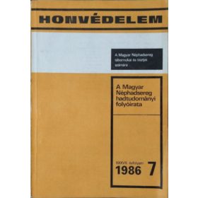   Honvédelem, 1986/7. (XXXVII. évf. 7. sz.) - Udovecz György (szerk.)