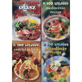 A 100 legjobb ... recept-könyvcsomag (4 füzet) -