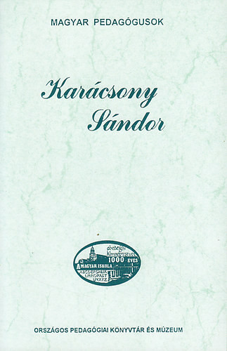 Karácsony Sándor - Kontra György