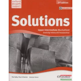   Solutions Upper-Intermediate Munkafüzet érettségi felkészítő feladatokkal - Paul A. Davies; Tim Falla