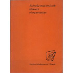 Szórakoztatózenészek kötelező vizsgaanyaga - 