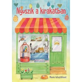 Nyuszik a kirakatban - Mesés kifestőfüzet - 
