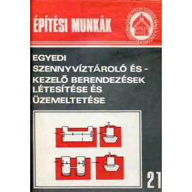   Egyedi szennyvíztároló és kezelő berendezések létesítése és üzemeltetése - Ráczkevy Ágnes