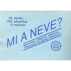   Mi a neve? - 22 ábrán, 292 alkatrész, 5 nyelven - Balogh Tibor