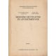 Mérnöki műveletek és létesítmények (kézirat) - Dr. Kovácsházy Frigyes - Pataky Tibor