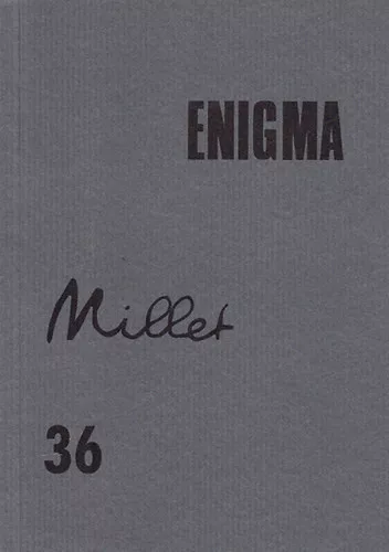 Enigma (Művészetelméleti folyóirat) 36.: Millet - 