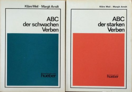 ABC der schwachen Verben + ABC der starken Verben (2 kötet) - Kläre Meil - Margit Arndt
