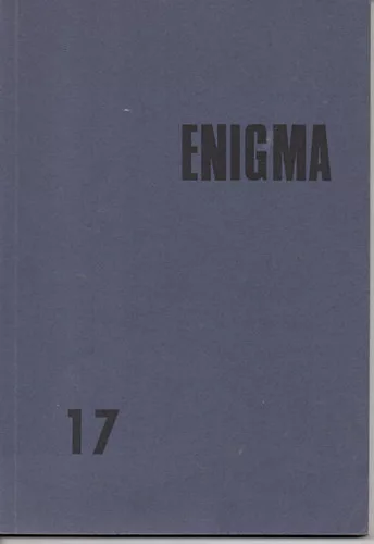 Enigma (Művészetelméleti folyóirat) 17. - 