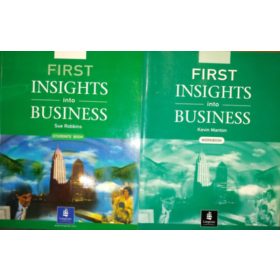   First Insights into Business SB + WB (2 kötet) - Sue Robbins, Kevin Manton