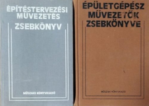 Építéstervezési művezetés - Zsebkönyv + Épületgépész művezetők zsebkönyve (2 kötet) - Mihályffy Loránd - Oravecz Béla (szerk.)