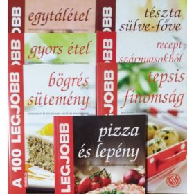   "A 100 legjobb..." könyvcsomag (7 receptfüzet) - Toró Elza