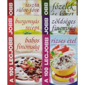   "A 100 legjobb..." könyvcsomag (6 receptfüzet) - Toró Elza