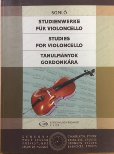 Tanulmányok gordonkára - Z2138 - Somló K.