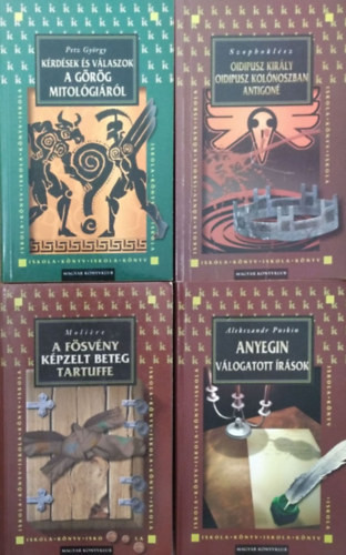 Kötelező olvasmányok könyvcsomag (4 kötet az Iskolakönyv sorozatból) - 