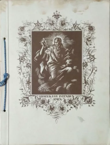 "Hiszekegy-Album" (Barsy E. 20 darab egészoldalas linómetszetével) - 