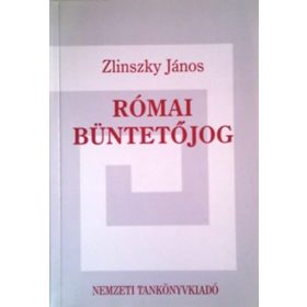 Római büntetőjog - Zlinszky János