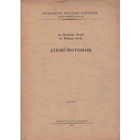 Járműmotorok - Brodszky Dezső, Kalmár István