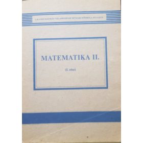 Matematika II. (1. rész) - Dr. Dömötör Gábor (szerk.)