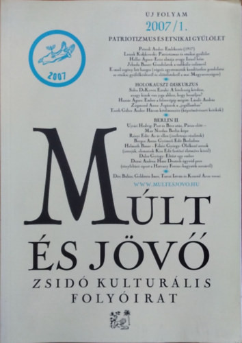 Múlt és Jövő, 2007/1. - Kőbányai János (főszerk.)
