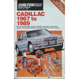 Cadillac 1967 to 1989 (Chilton's Repair Manual) - 