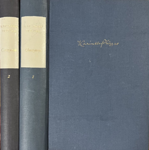 Címszavak a Nagy Enciklopédiához I-II. - Karinthy Frigyes