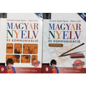   Magyar nyelv és kommunikáció Tankönyv + Munkafüzet a 9. évfolyam számára - Antalné Szabó Á.- Raátz Judit