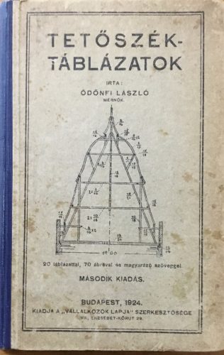 Ödönfi László: Tetőszéktáblázatok