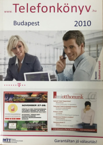 Telefonkönyv Budapest 2010