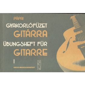 Pápai György: Gyakorlófüzet gitárra 1.