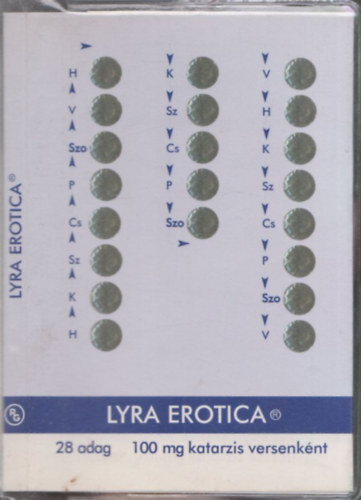 Lyra erotica - 28 adag - 100 mg katarzis versenként