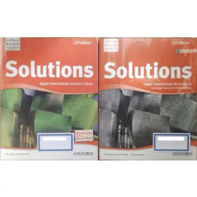   Paul A. Davies - Tim Falla: Solutions (2nd Ed.) - Upper-intermediate - Student's Book + Munkafüzet érettségi felkészítő feladatokkal (2 kötet)