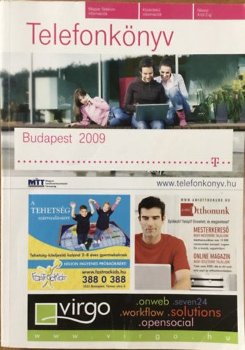 Telefonkönyv Budapest 2009