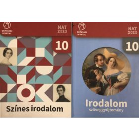   Sándor Csilla (szerk.): Színes Irodalom 10. - Tankönyv + Szöveggyűjtemény (2 kötet)