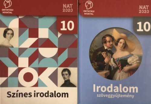 Sándor Csilla (szerk.): Színes Irodalom 10. - Tankönyv + Szöveggyűjtemény (2 kötet)