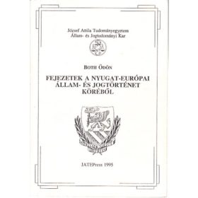   Both Ödön: Fejezetek a Nyugat-Európai állam- és jogtörténet köréből