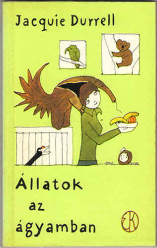 Jacquie Durrell: Állatok az ágyamban (Réber László illusztrációival)