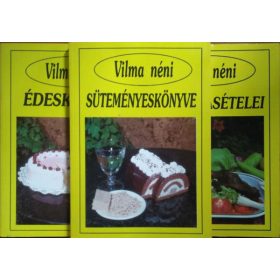 Szabó Vilma: Vilma néni receptkönyv-csomag (3 kötet)