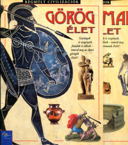 John Guy: 2 db Régmúlt civilizáció kötet: Római élet és Görög élet