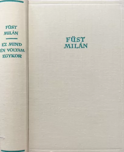 Füst Milán: Ez mind én voltam egykor - Hábi-Szádi küzdelmeinek könyve
