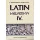 N. Horváth Margit; Nagy Ferenc dr.: Latin nyelvkönyv IV.