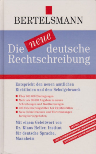 Ursula Hermann: Die neue deutsche rechtschreibung