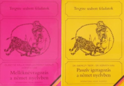 Olaszyné Kállai Kamilla, Zimányi Katalin, Horváth Iván: TesZtre szabott feladatok (2 kötet): Melléknévragozás a német nyelvben, Passzív igeragozás a német nyelvben