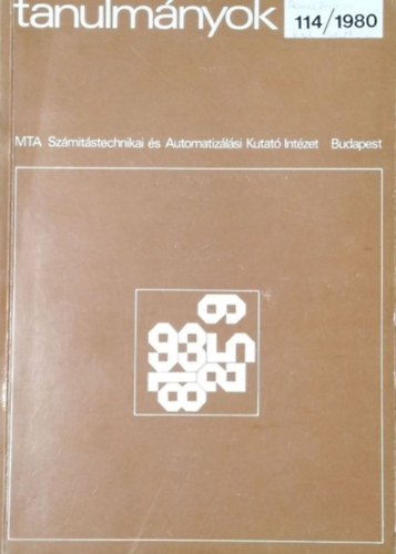 Demetrovics János: Relációs adatmodell logikai és strukturális vizsgálata