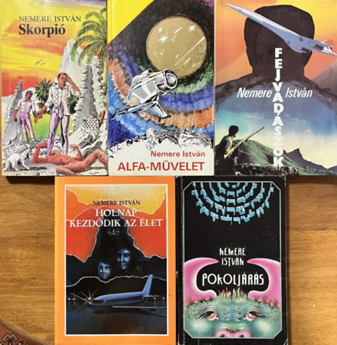 Nemere István: Nemere István könyvcsomag 5 kötet
