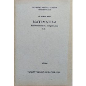   Mikolás Miklós: Matematika földmérőmérnök hallgatóknak II/1.