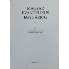   Boleratzky Lóránd: Magyar evangélikus egyházjog, II. rész