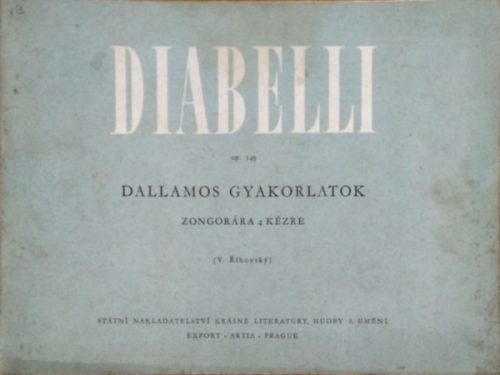 Antonio Diabelli: Dallamos gyakorlatok