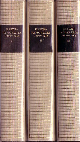 Esszé-panoráma 1900-1944 I-III.