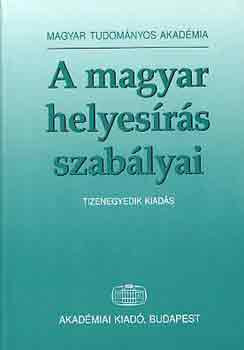 A magyar helyesírás szabályai