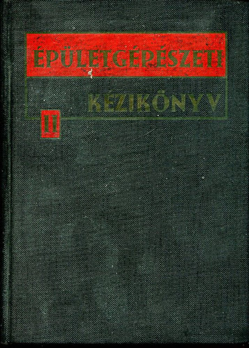 Egyedi László: Épületgépészeti kézikönyv II.